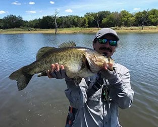 Bass fishing